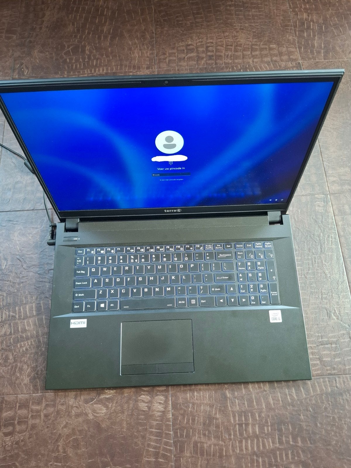 Laptop Terra 1716, Gebruikt, 2 tot 3 Ghz, 8 GB, Terra