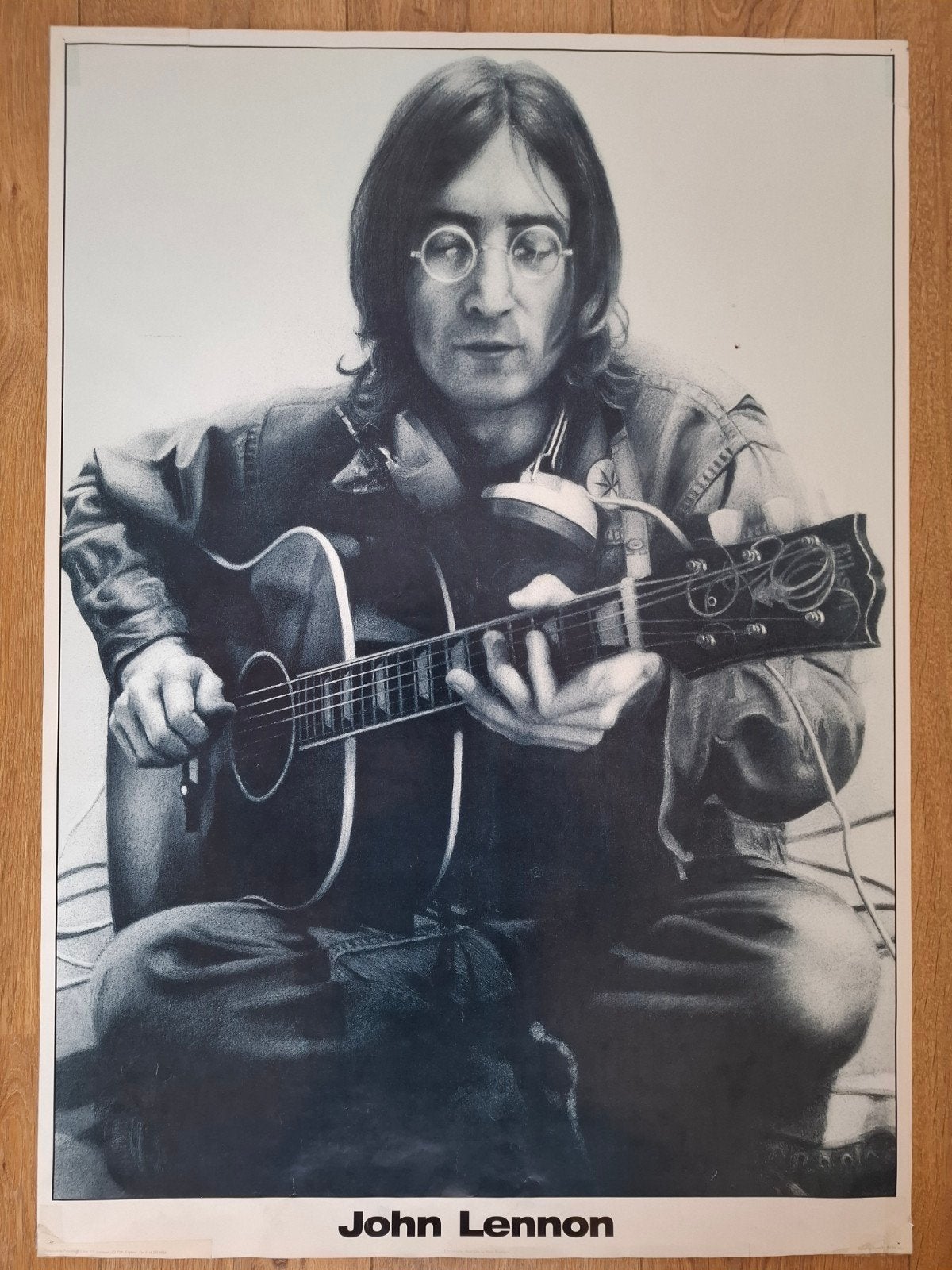 Poster John Lennon, Ophalen, A1 t/m A3, Muziek, Rechthoekig Staand