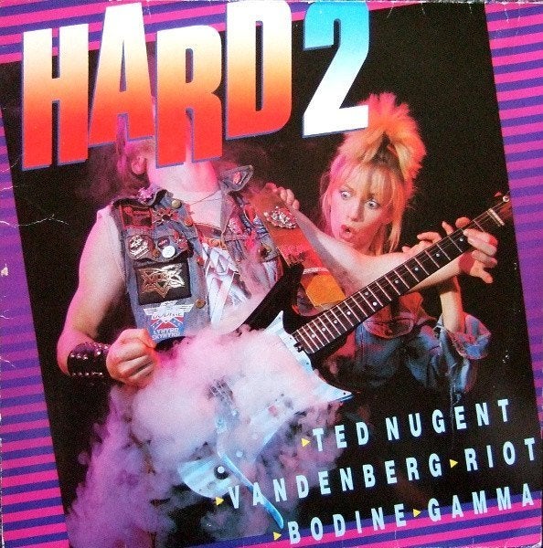 lp,Various – Hard 2, Cd's en Dvd's, Vinyl | Hardrock en Metal, Ophalen of Verzenden, Gebruikt