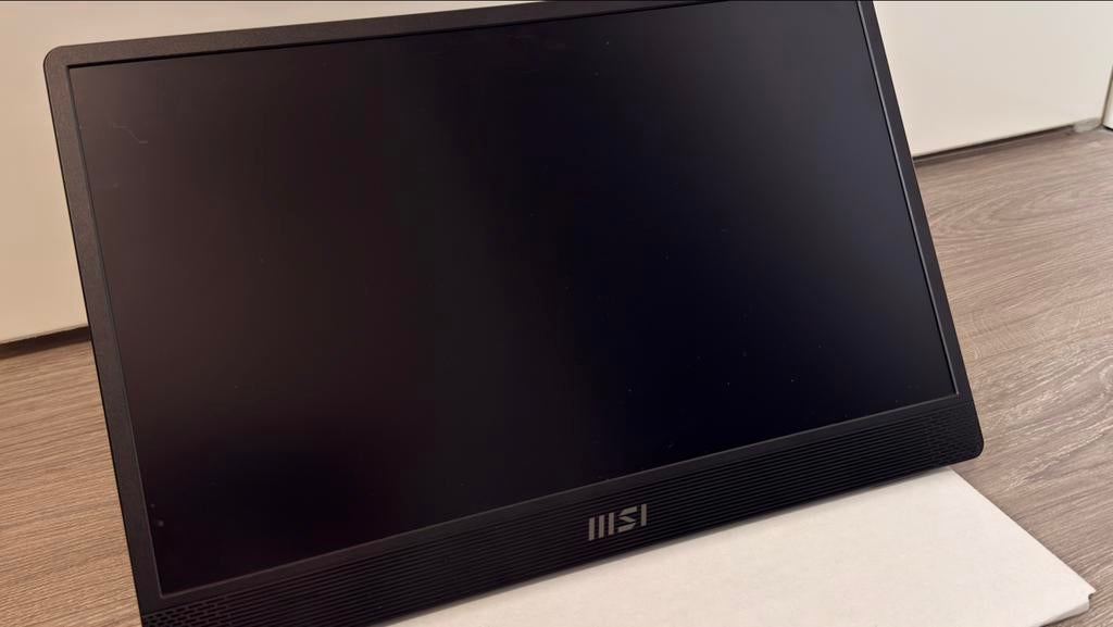 MSI Pro MP161 E2 Draagbare 15,6" Full HD Monitor, IPS, Full HD, Ophalen of Verzenden, Zo goed als nieuw