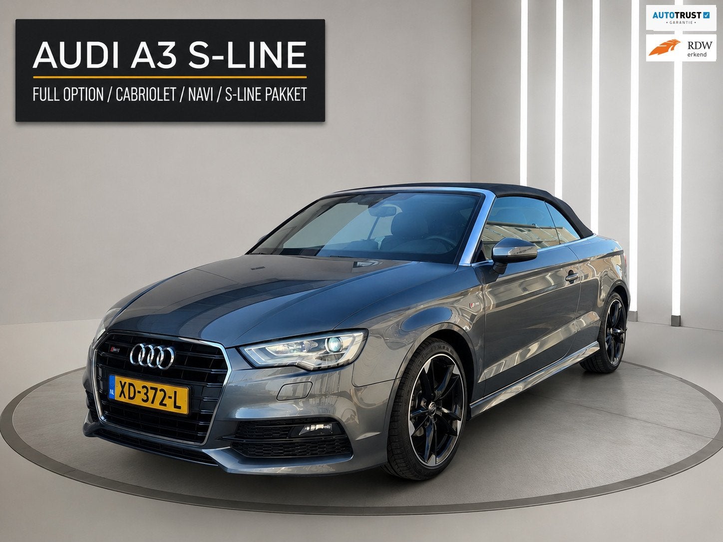 Audi A3 Cabriolet 1.4 TFSI Ambition Pro Line S - line |Nekve, Voorwielaandrijving, 125 pk, Gebruikt, Euro 6