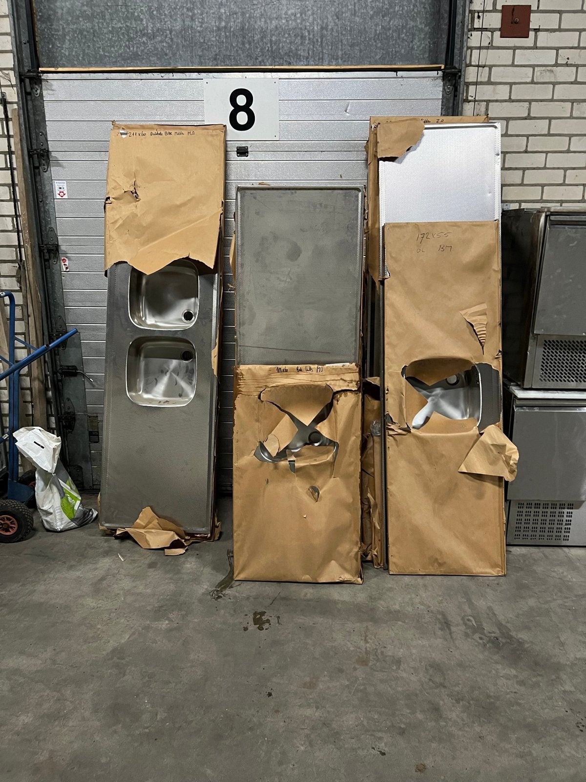 RVS Spoelbakken en Werkbladen - Diverse Maten, Ophalen