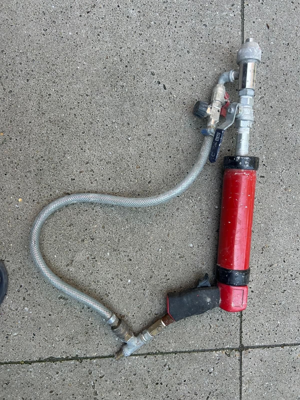Spuit voor reparatie spackwerk, Doe-het-zelf en Verbouw, Gereedschap | Handgereedschap, Ophalen, Gebruikt, Kitspuit, Overige merken