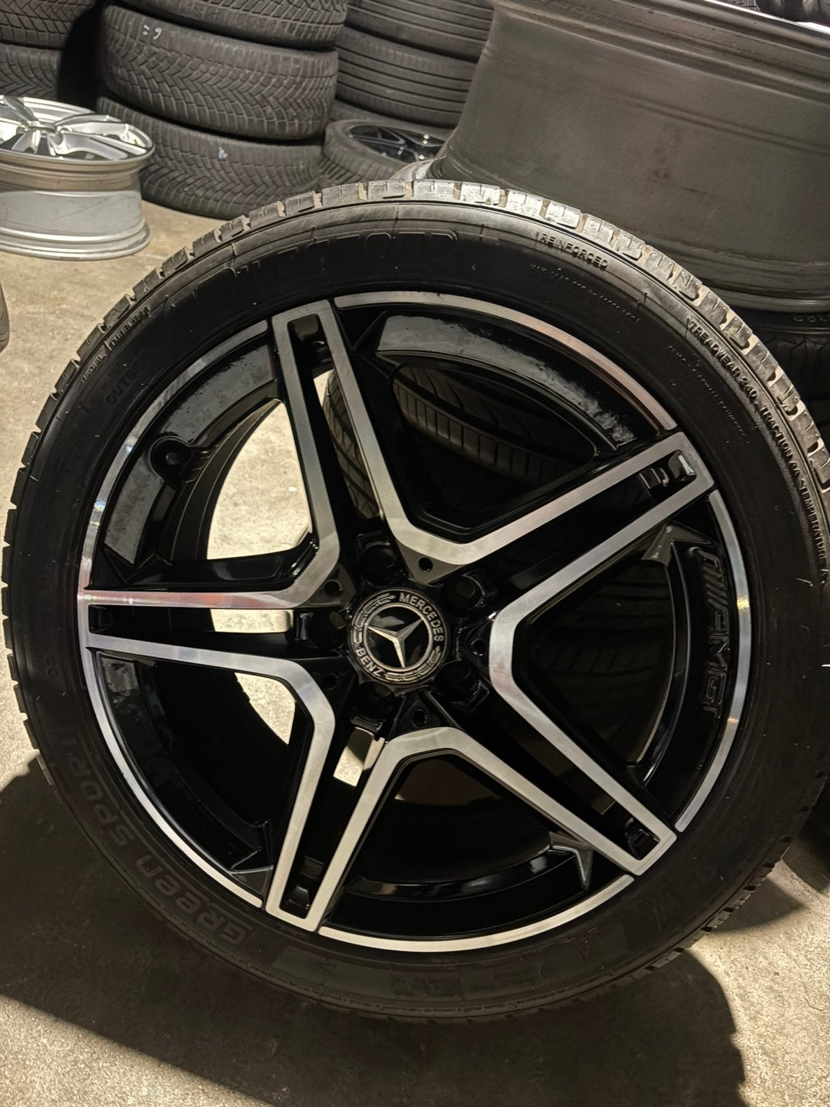Origineel Mercedes A B Cla Gla Klasse Velgen 225 45 18, Auto-onderdelen, 18 inch, Total Car Expert, Banden en Velgen, Totalcarexpert@hotmail.com