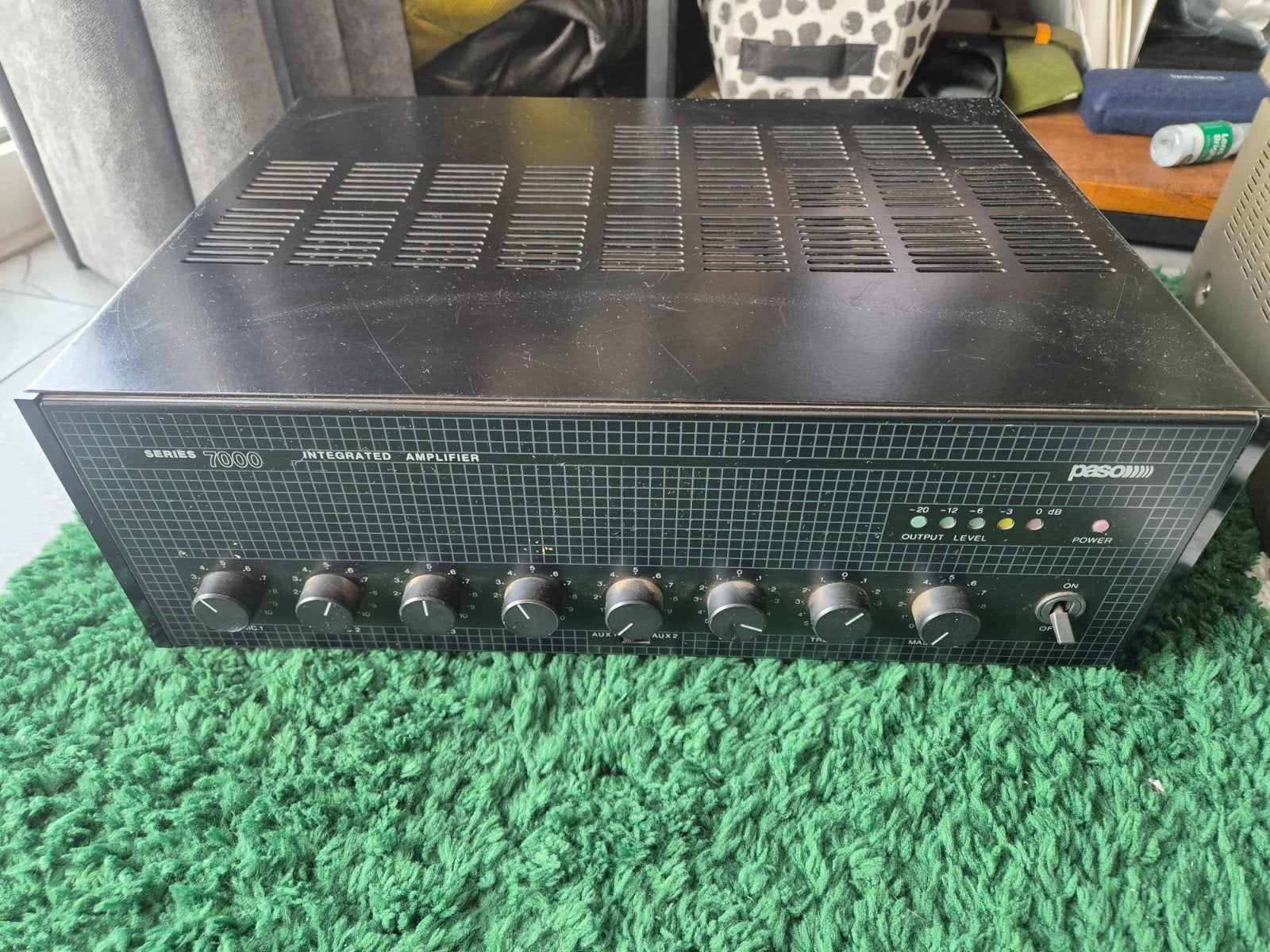 Paso T 7120 Geïntegreerde Versterker - 120W RMS, Muziek en Instrumenten, Ophalen, Gebruikt
