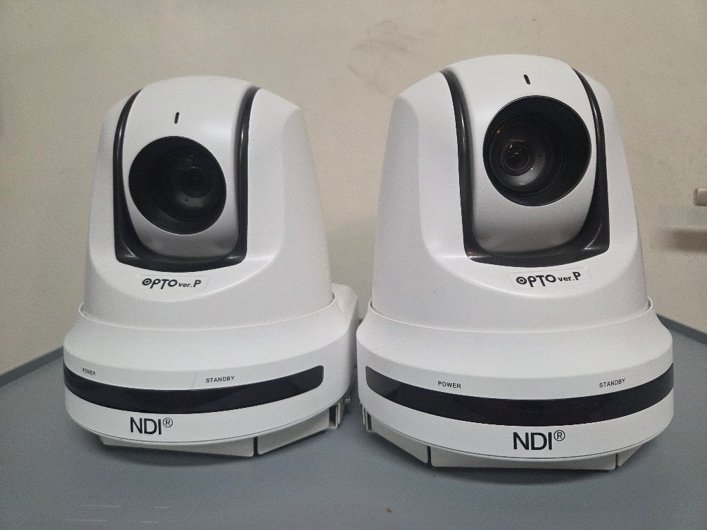 Set 4 x Full NDI PTZ Optover, Ophalen, Gebruikt, Video