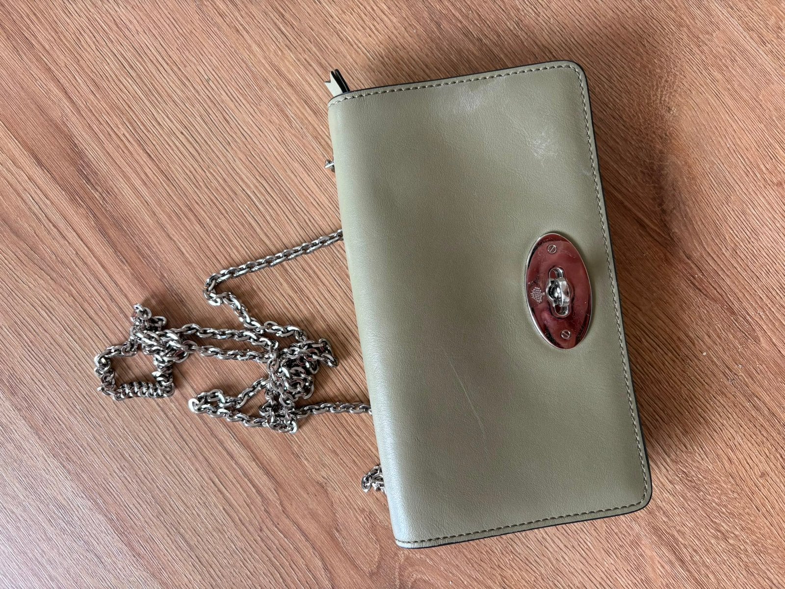 Mulberry bayswater clutch wallet flat, Ophalen of Verzenden, Zo goed als nieuw, Handtas