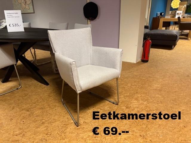 Eetkamer stoel nieuw, Ophalen, Overige kleuren, Nieuw, Rvs poot modern design