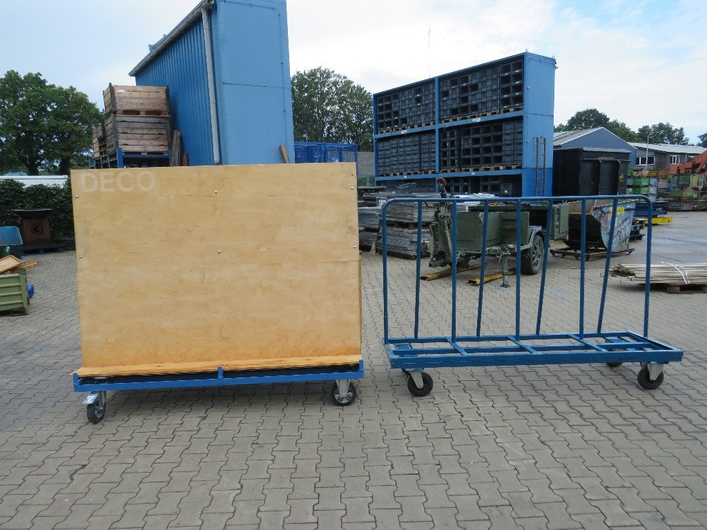 platenkar platenwagen platenkarren transportkarren, Doe-het-zelf en Verbouw, Ophalen, Gebruikt, Transportkar, 100 liter of meer