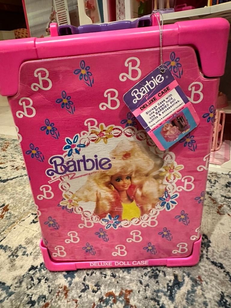 Vintage Barbie Deluxe Doll Case jaren 80 – nieuw, Ophalen of Verzenden, Nieuw, Toebehoren