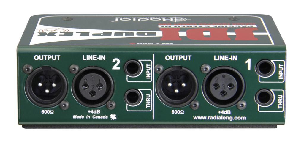 Radial JDI Duplex MK5 Stereo Direct Box, ., Overige typen, Nieuw, Ophalen of Verzenden