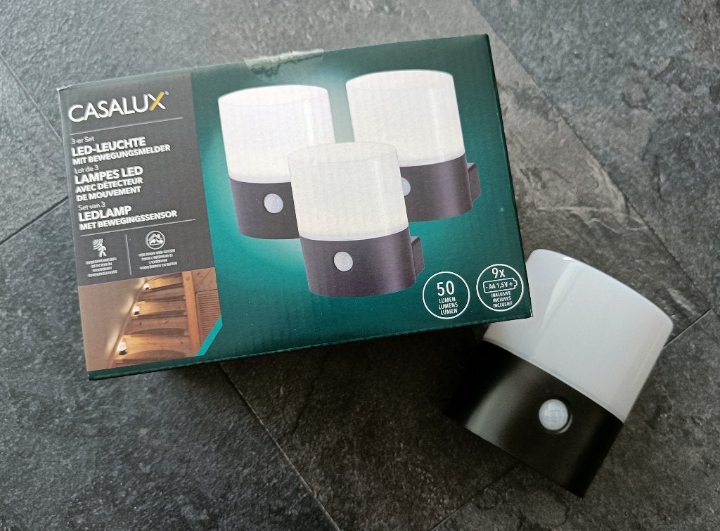Casalux ledlamp met bewegingssensor, Huis en Inrichting, Ophalen of Verzenden, Nieuw, Kunststof