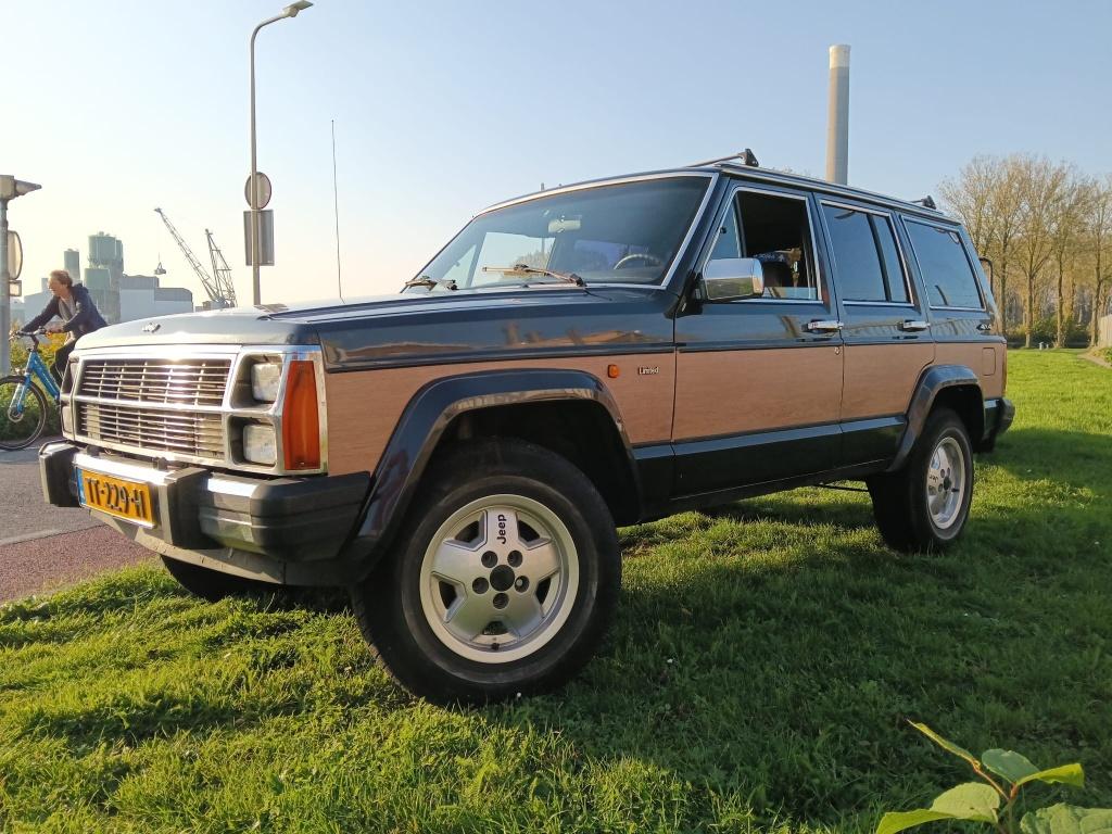 Jeep XJ CHEROKEE Wagoneer 1988 Woody, Auto's, Jeep, Automaat, 3949 cc, Euro 6, Leder en Stof
