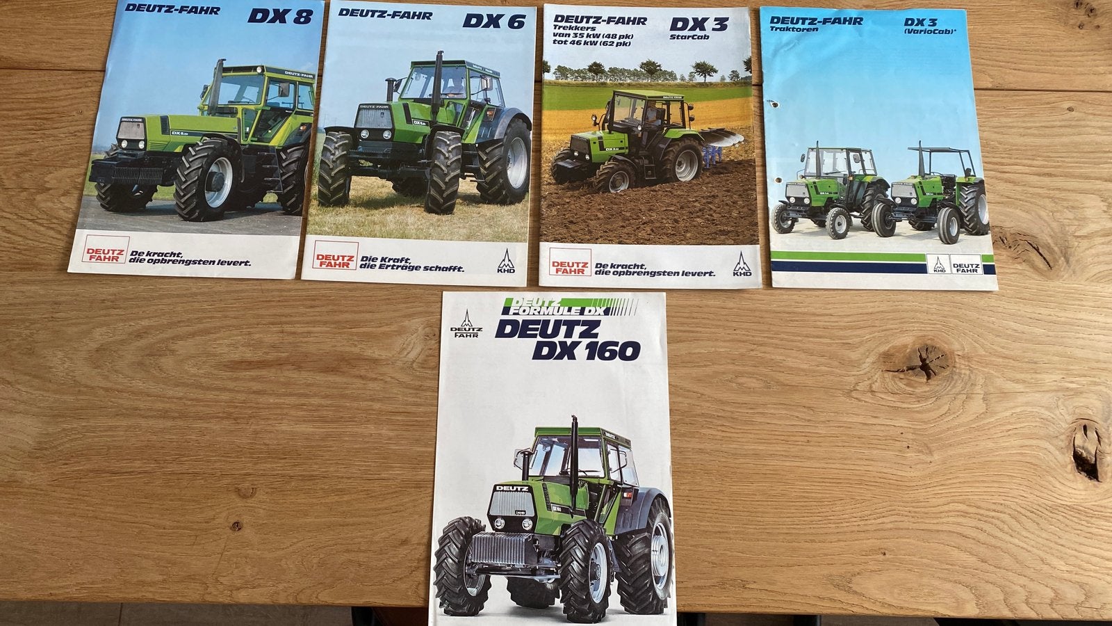 Te koop: Folders Deutz tractoren, Ophalen of Verzenden, Zo goed als nieuw, Overige merken