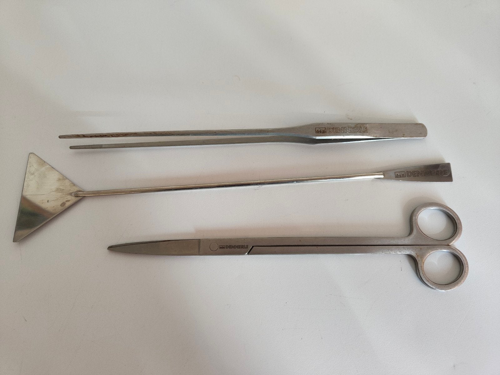Dennerle aquarium tools / nano aquescapingset, Ophalen of Verzenden, Gebruikt, Frame of Mal