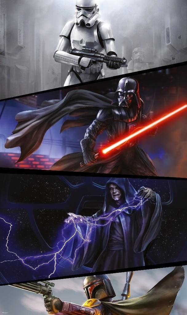 Star Wars Vlies Poster Behang - 120x200 - Gratis Verzending, Verzamelen, Star Wars, Verzenden, Overige typen, Nieuw, Nvt