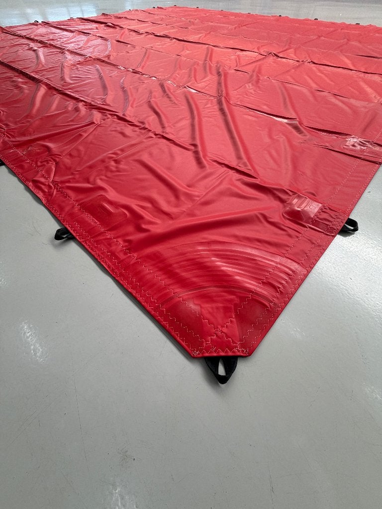 OUTLET DEAL / Stretchtent 6 X 6 - Rood, Ophalen, ., Partytent, Nieuw