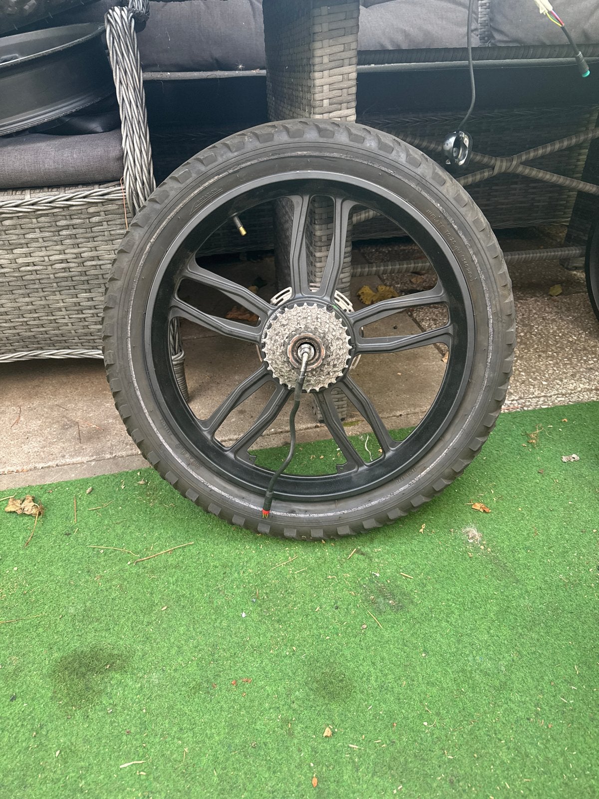 Elektrisch fietswiel met motor en cassette, Nieuw, Aluminium, Ophalen, Elektrische fiets