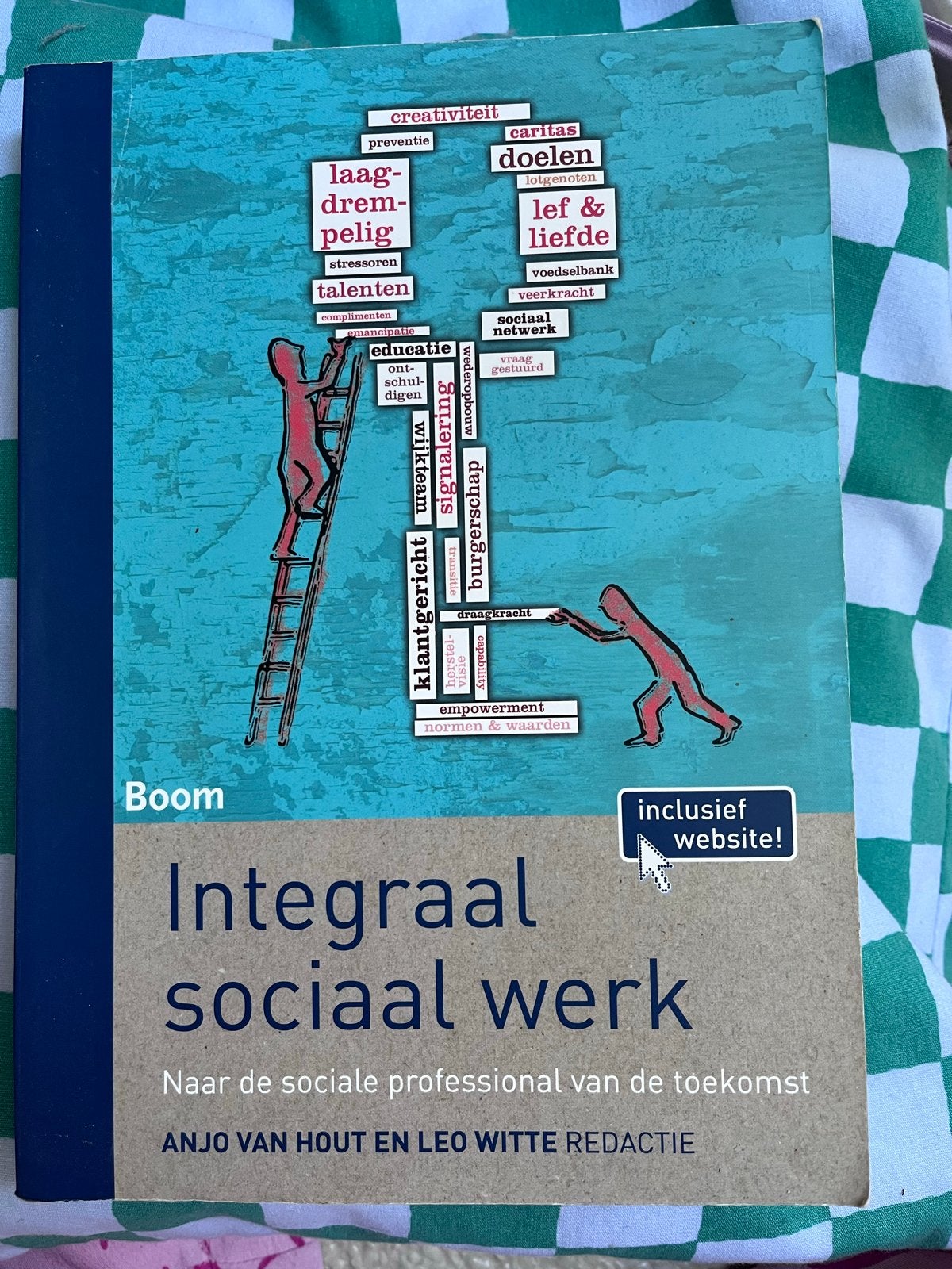 Integraal sociaal werk - Anjo van Hout en Leo Witte, Ophalen of Verzenden, Gamma, Zo goed als nieuw, HBO