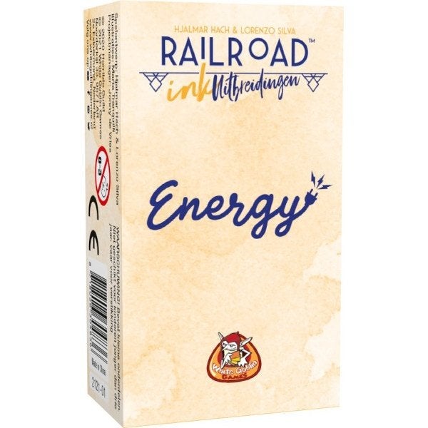 Railroad Ink Uitbreidingen Energy White Goblin Games Spel, White Goblin Games, White Goblin Games, White Goblin Games, Ophalen of Verzenden