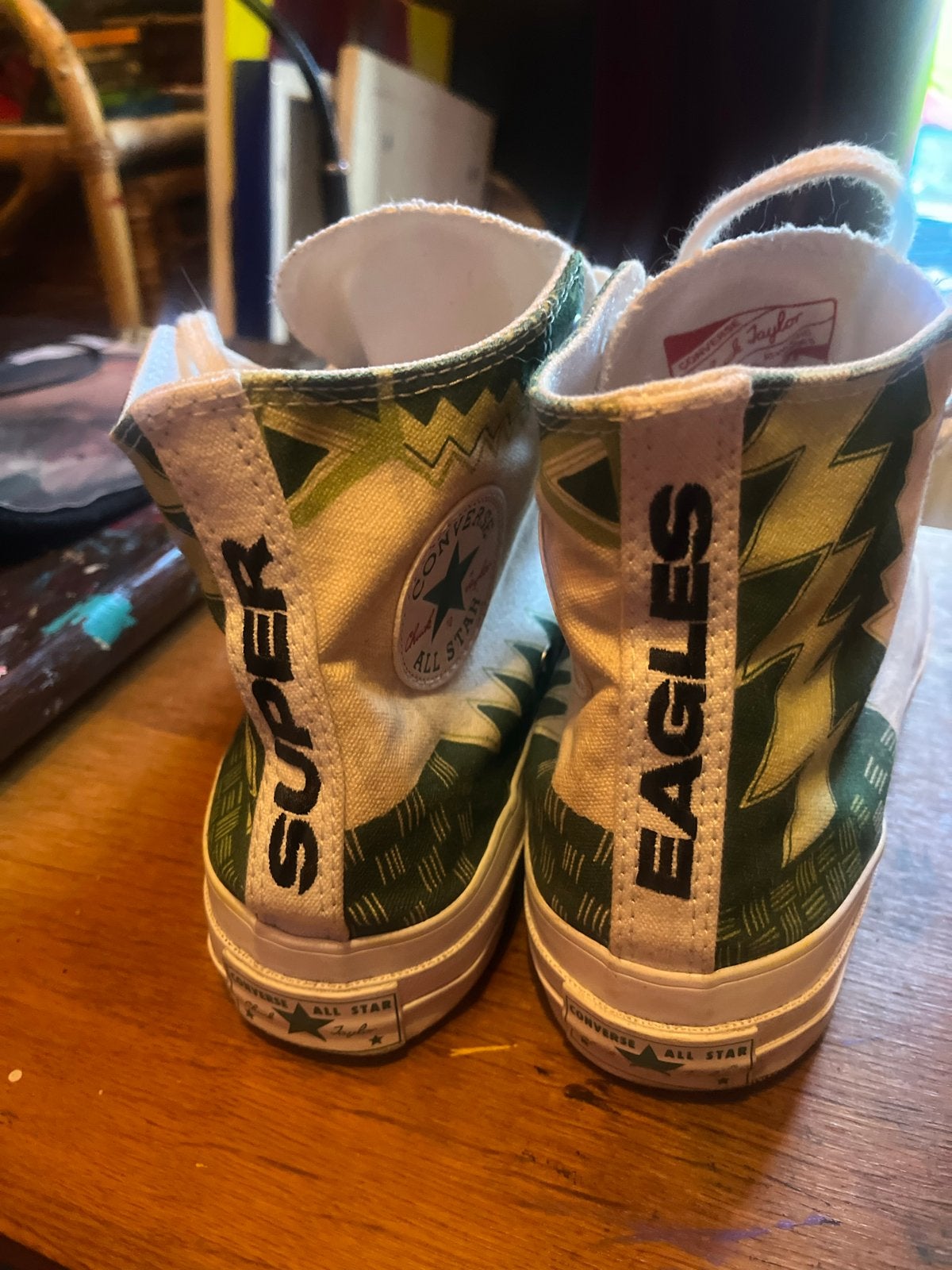 Converse Chuck 70 Hi Super Eagles Nigeria, Verzenden, Zo goed als nieuw, Sneakers of Gympen
