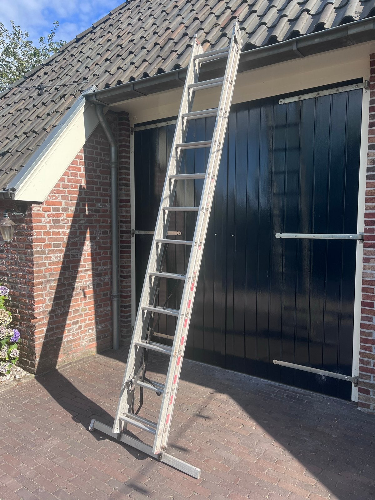 Altrex CR 2060 uitschuifladder 6,07 meter – 2x12 sporten, Ophalen, Gebruikt, Ladder, Opvouwbaar of Inschuifbaar