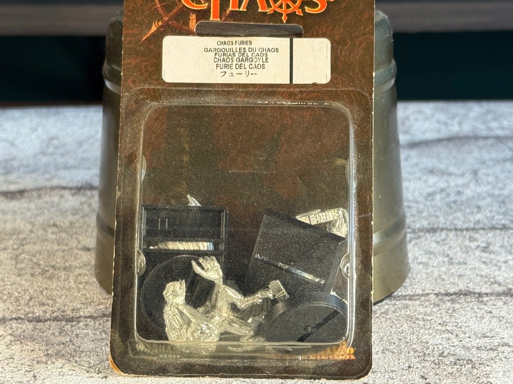 1x Chaos Furies blister OOP boxed Warhammer Fantasy, Ophalen of Verzenden, Gebruikt, Warhammer, Figuurtje(s)