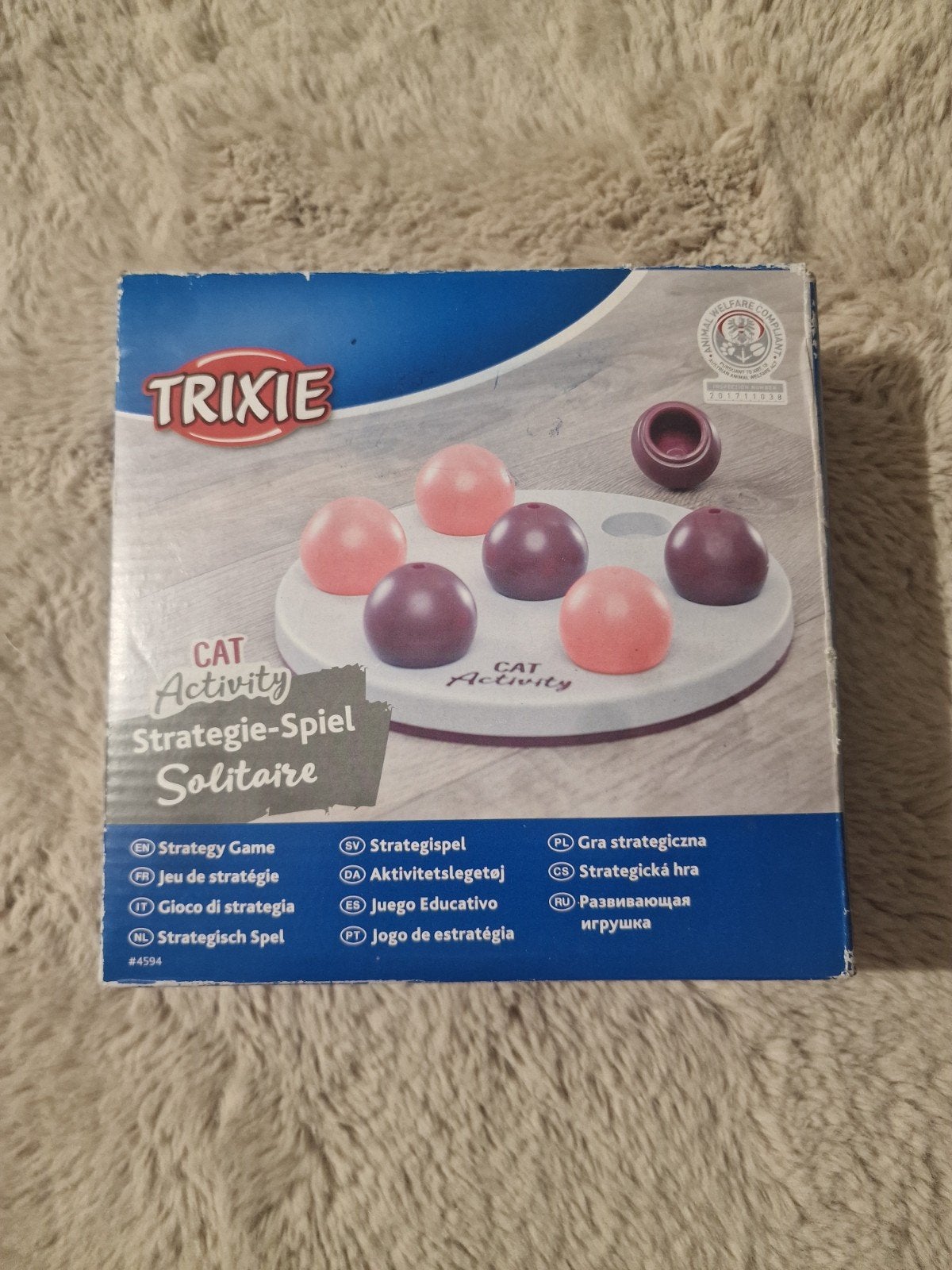 Trixie Cat activity kattenpuzzel Solitaire, Dieren en Toebehoren, Kattenspeelgoed, Ophalen of Verzenden, Nieuw, Intelligentiespeelgoed