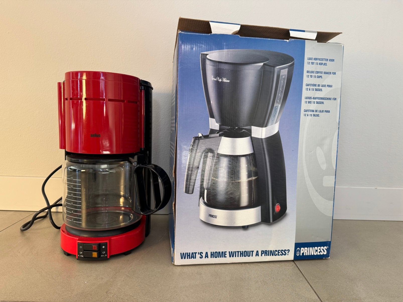 koffiezetapparaat, Witgoed en Apparatuur, Ophalen, Gebruikt, 10 kopjes of meer, Koffiemachine