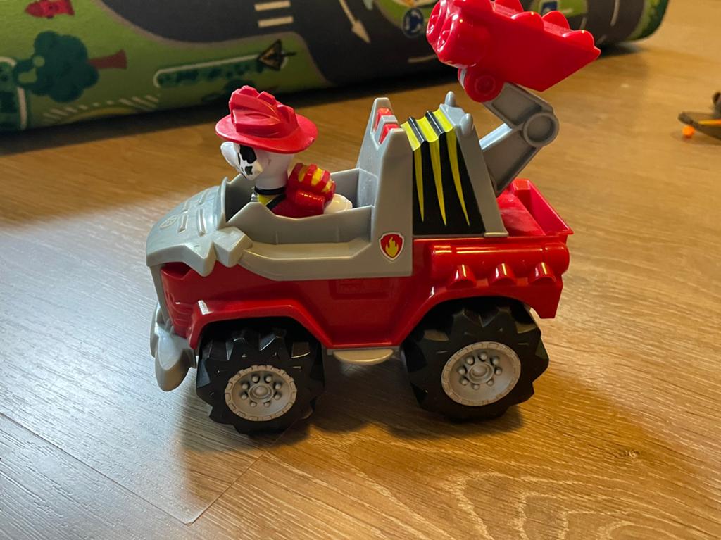 Paw patrol - brandweerauto van marshall, Ophalen, Gebruikt