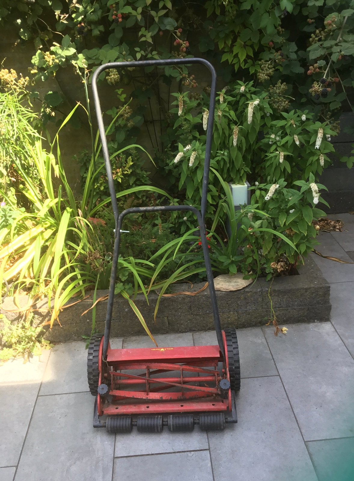 Grasmaaier, Ophalen, Gebruikt