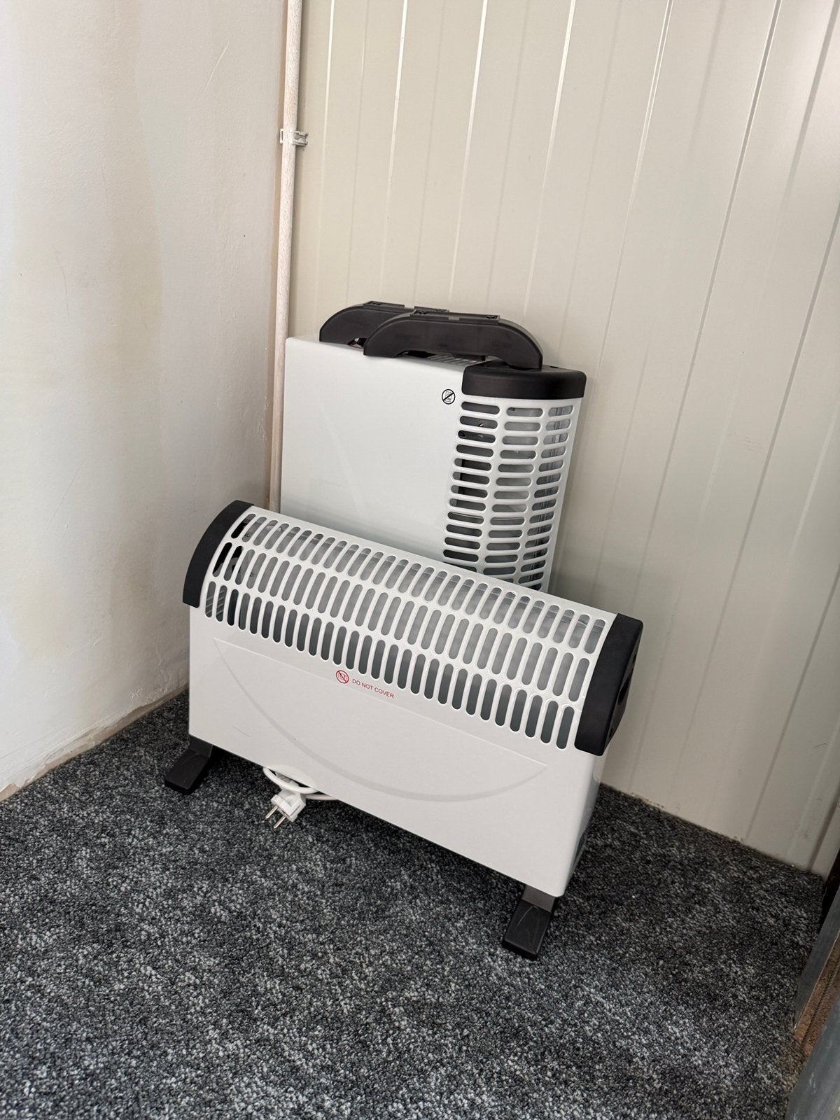 2x Elektrische Convector Kachels – 1500W & 2000W, Ophalen, 30 tot 80 cm, Kachel, Minder dan 60 cm