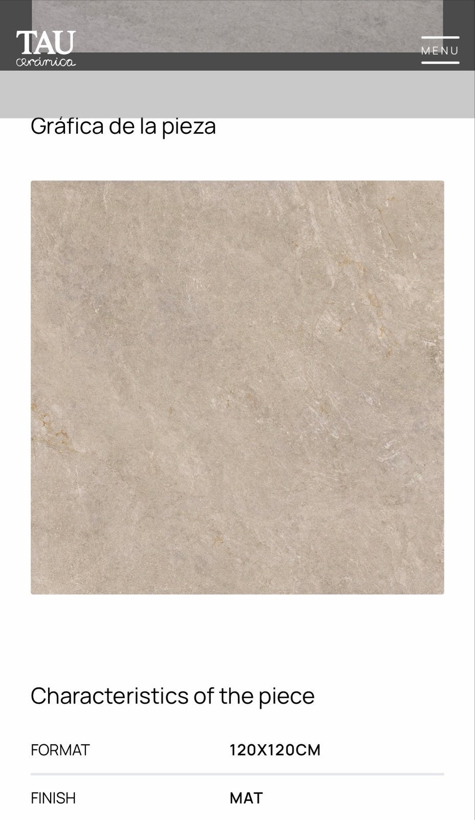 TAU Cerámica 6,5m2 Vloertegels Caribbean LIGHT BEIGE 120x120, Ophalen, 60 cm of meer, Keramiek, Nieuw