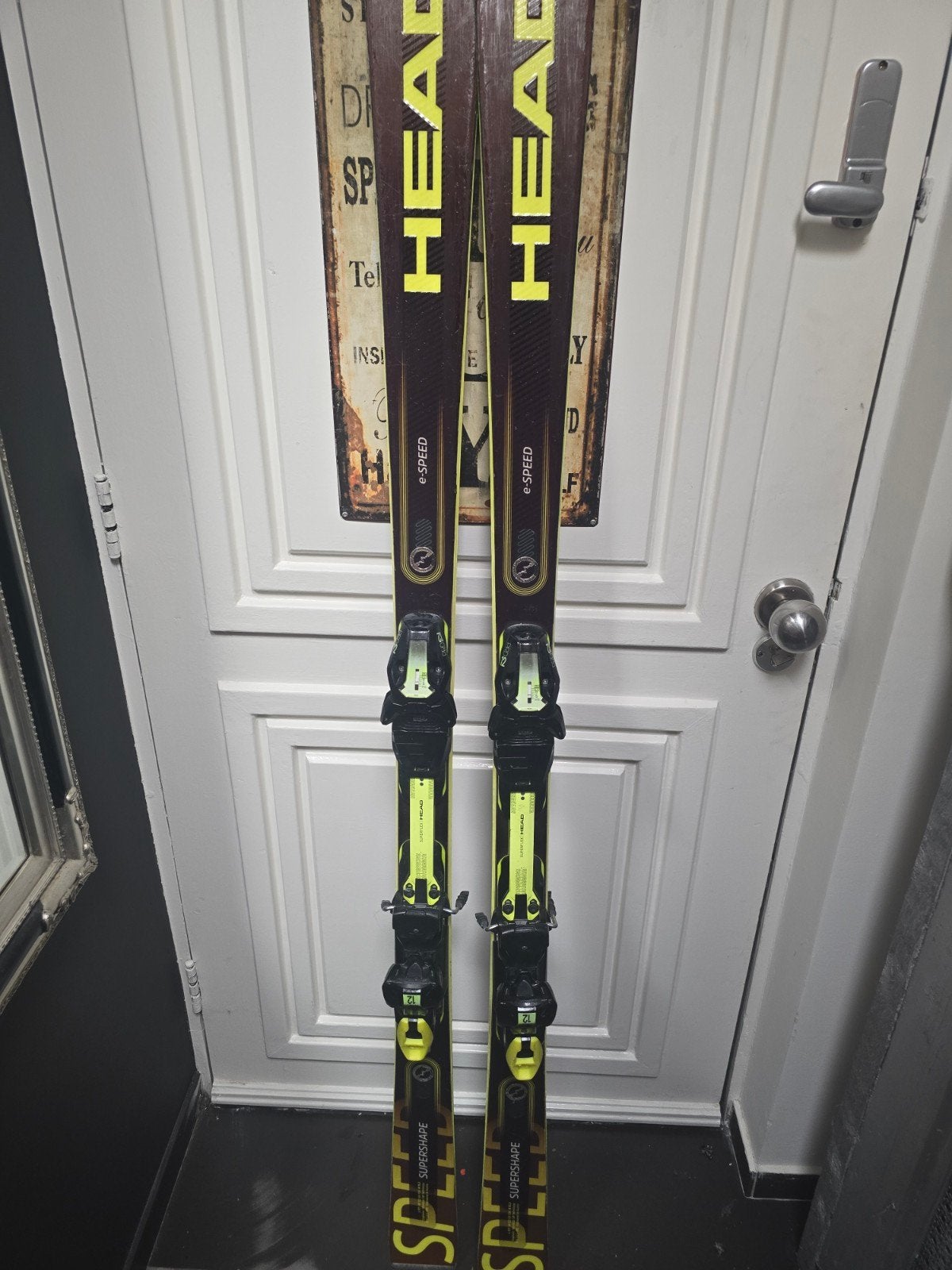 177cm HEAD E SPEED SUPERSHAPE EMC NP 1000€, 160 tot 180 cm, Ophalen of Verzenden, Zo goed als nieuw, Carve