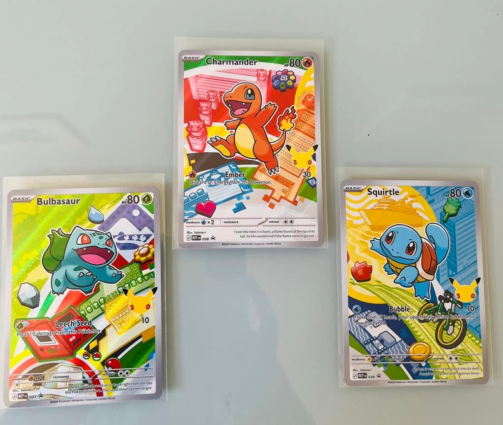 Pokémon: First Partner Kaarten Set [Gen 1], Ophalen of Verzenden, Zo goed als nieuw, Meerdere kaarten