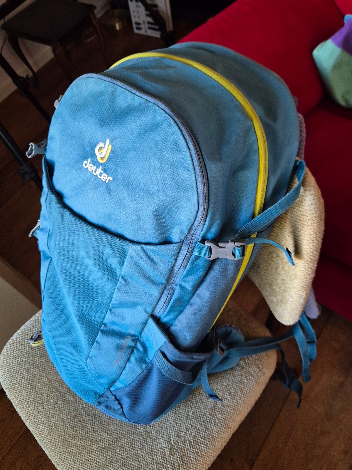 DeuterDeuter Futura 24 Backpack - Gebruikt, incl regenhoes, Gebruikt, 25 tot 40 cm, Ophalen of Verzenden, Waterdicht