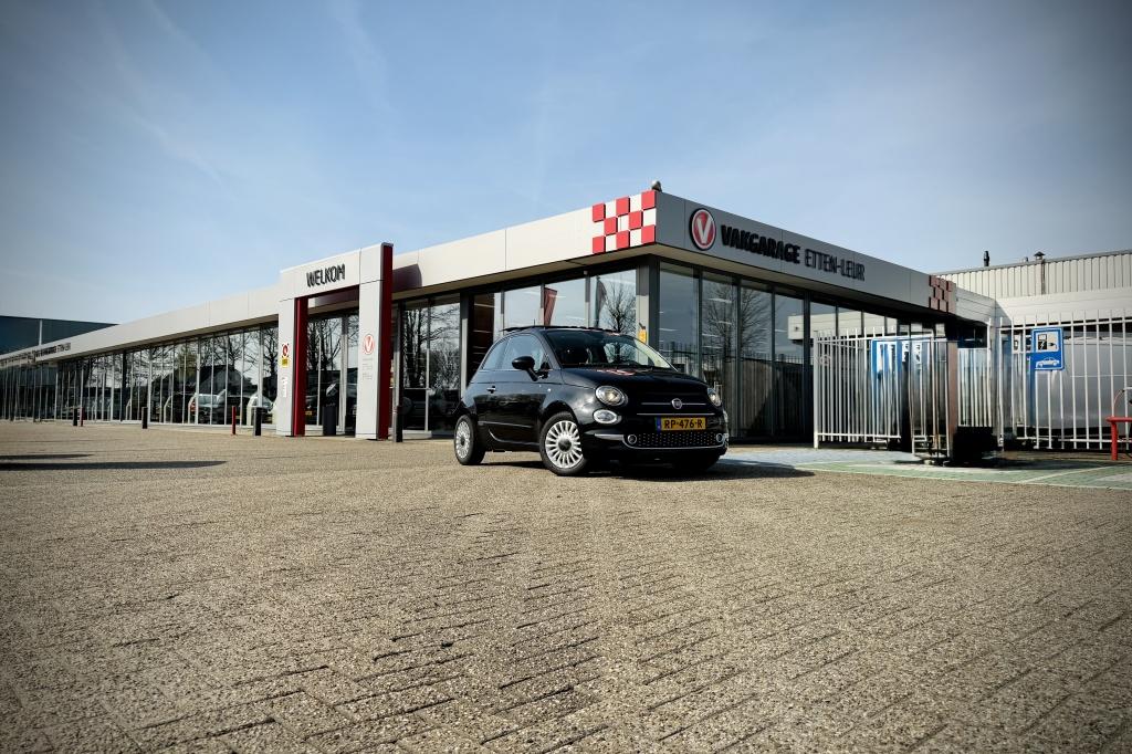 Fiat 500 0.9 TwinAir T Lounge (bj 2017), Auto's, Fiat, Voorwielaandrijving, Stof, Gebruikt, Origineel Nederlands