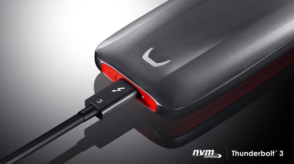 Samsung Portable SSD X5 500GB Externe SSD Thunderbolt 3, Computers en Software, Thunderbolt, SSD, Ophalen of Verzenden, Zo goed als nieuw