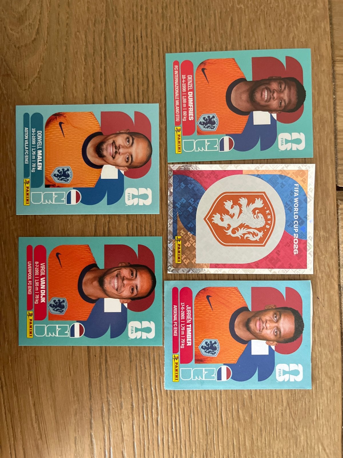Panini WK 2026 Nederland Stickers - Diverse Spelers, Ophalen of Verzenden, Nieuw, Sport