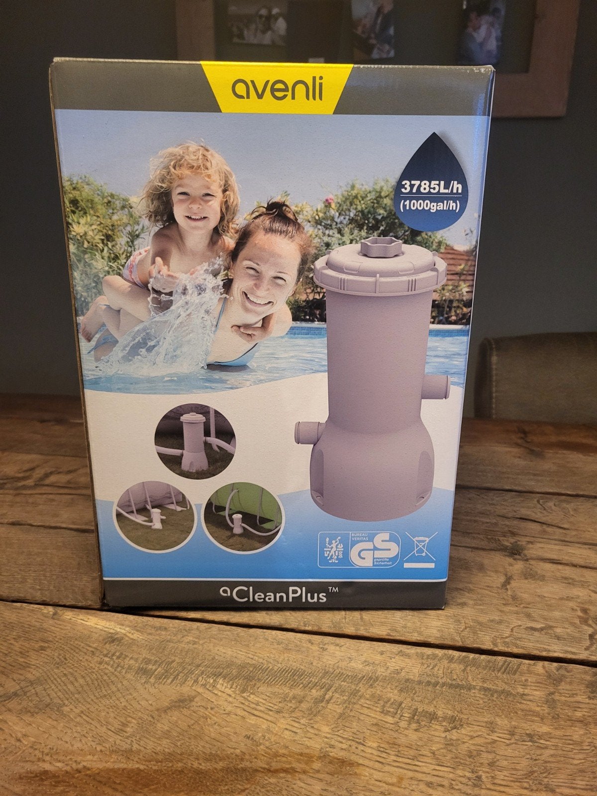 Avenli Filterpomp 3785L/h voor Zwembad, Tuin en Terras, Zwembad-toebehoren, Ophalen of Verzenden, Nieuw, Zwembadpomp