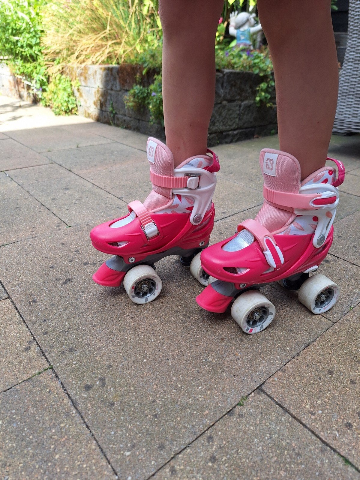 Roze verstelbare rolschaatsen  kinderen (maat 29-32) Nijdam, Kinderen en Baby's, Speelgoed | Buiten | Rolschaatsen, Ophalen of Verzenden