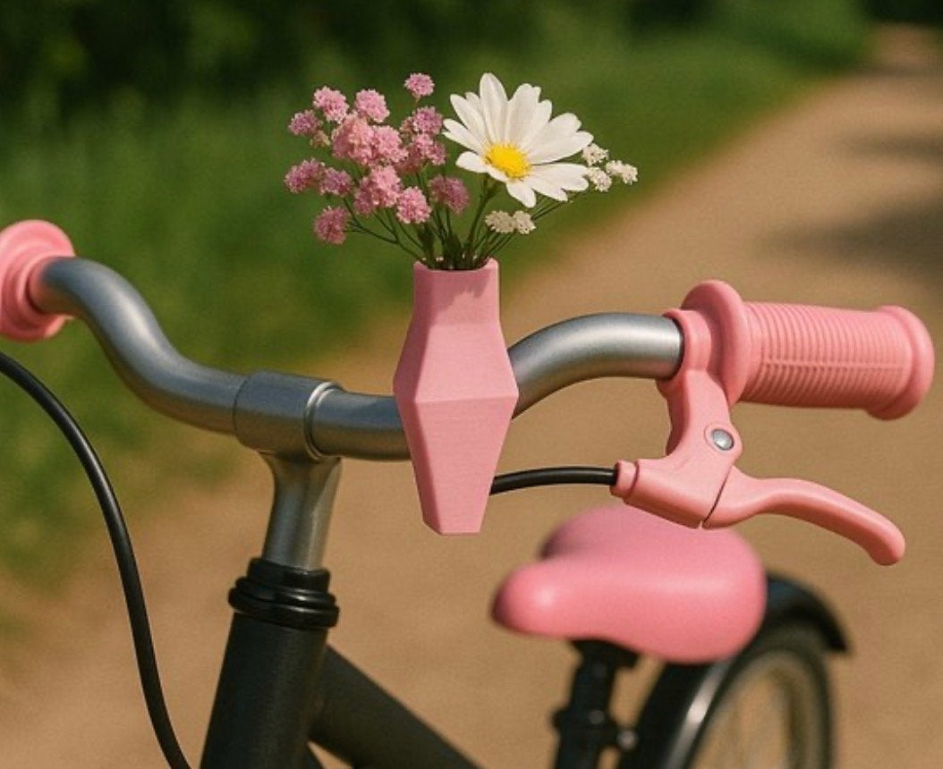 Grappige siliconen stuurfietsvaas voor bloemen, Ophalen of Verzenden, Nieuw