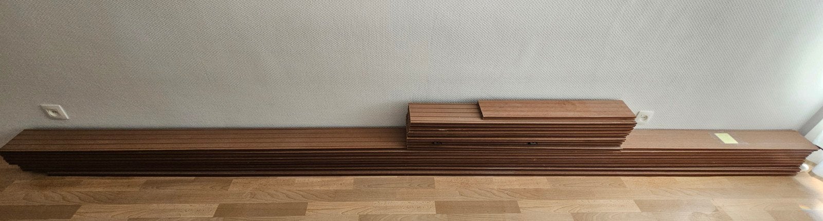 Timberlane composiet vlonderplanken Teak (incl. toebehoren), Ophalen, Zo goed als nieuw, Composiet