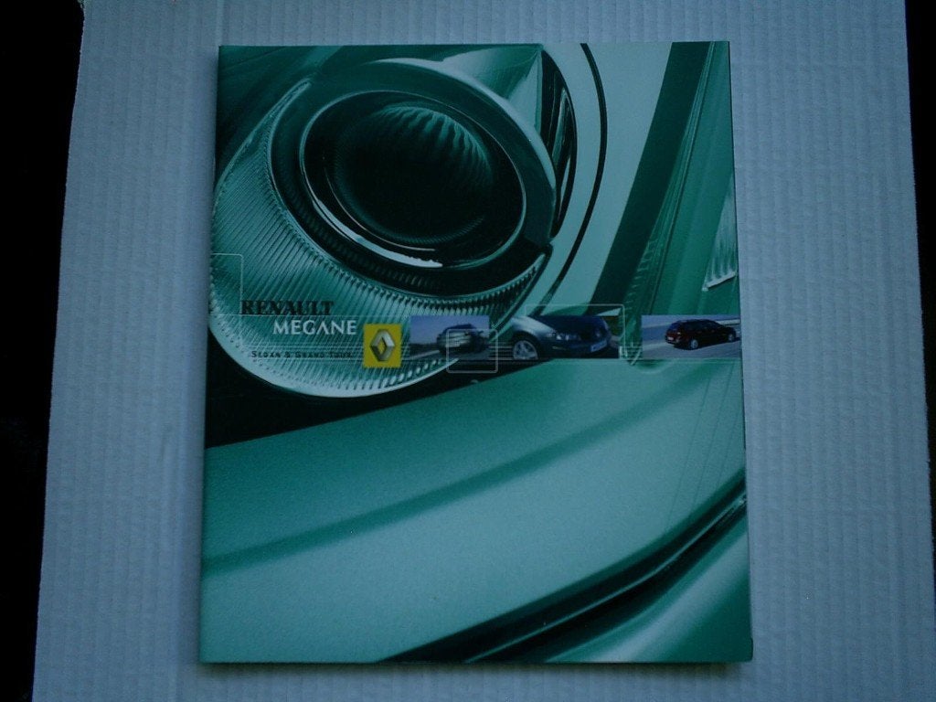 Renault Megane Sedan en Grand Tour 7 / 2003 44 pag., Ophalen of Verzenden, Zo goed als nieuw, Renault
