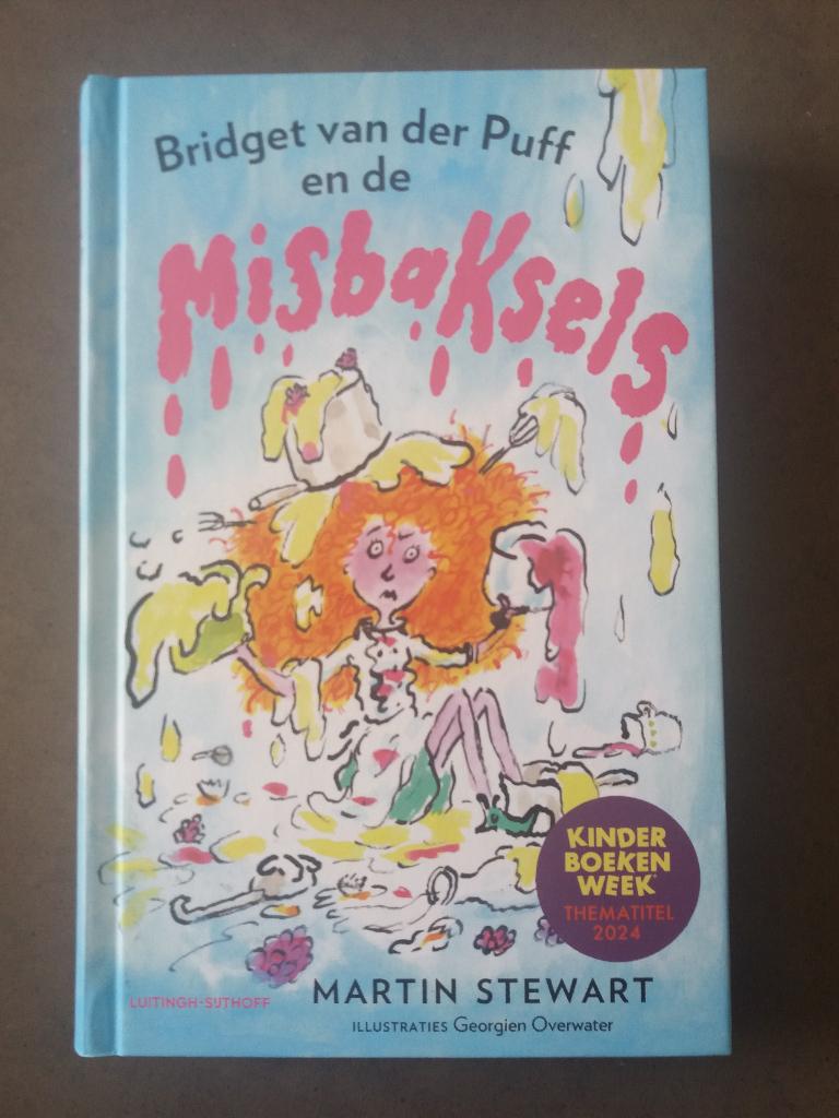 Kinderboek: Bridget van der Puff en de Misbaksels, Martin Steward, Ophalen of Verzenden, Zo goed als nieuw, Fictie