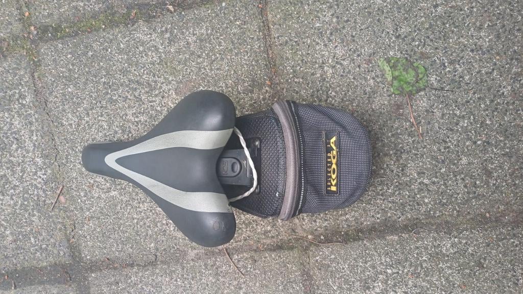 Koga Racefiets Zadel met Tas, Ophalen of Verzenden, Gebruikt