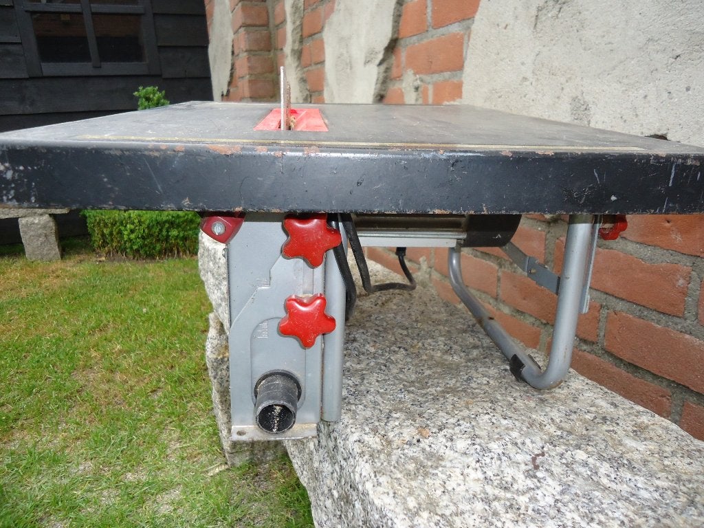 Kleine tafel zaagmachine - hobby en vrije tijd - knutselen, Ophalen of Verzenden, Gebruikt