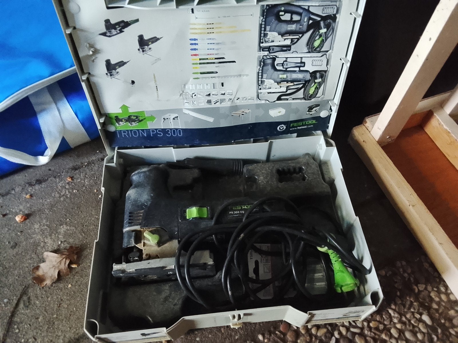 Festool Trion PS 300 EQ Decoupeerzaag - Gebruikt, Ophalen, Gebruikt, Decoupeerzaag, 600 tot 1200 watt