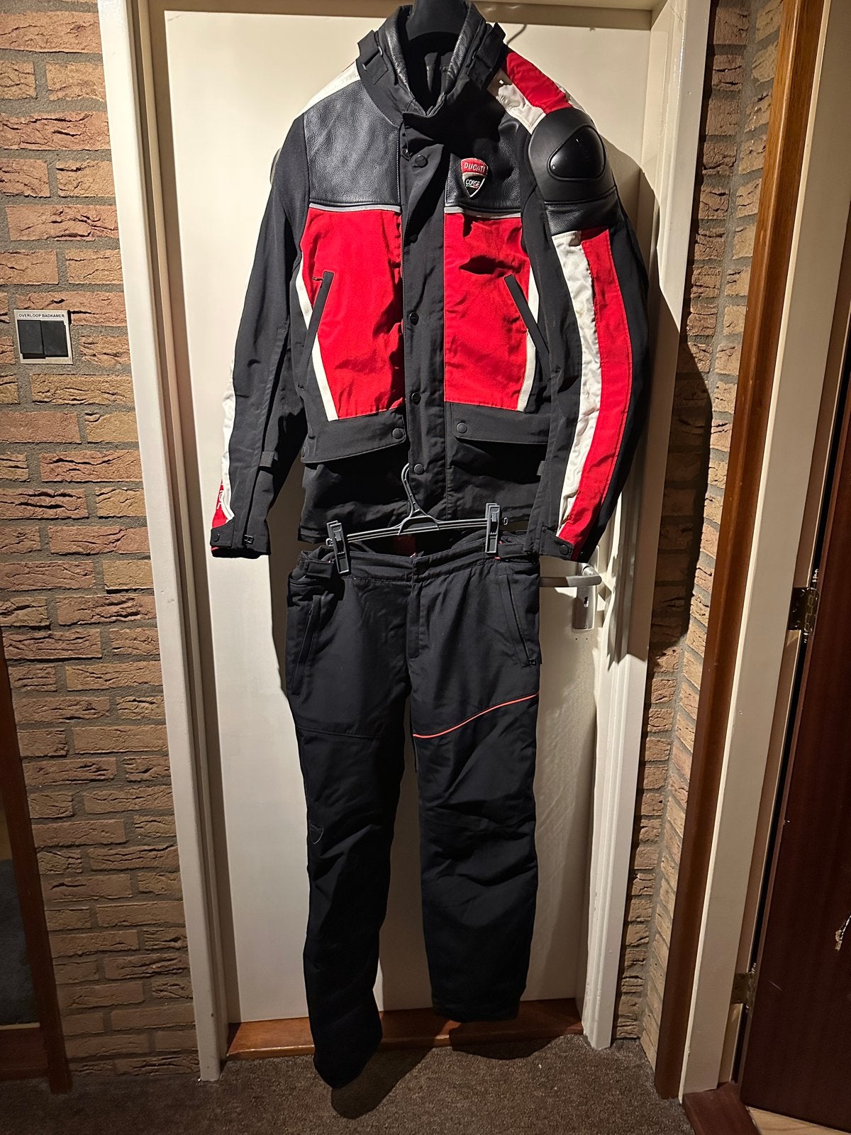 Ducati motorpak - Jas en broek, Ophalen of Verzenden, Tweedehands, Heren, Combipak