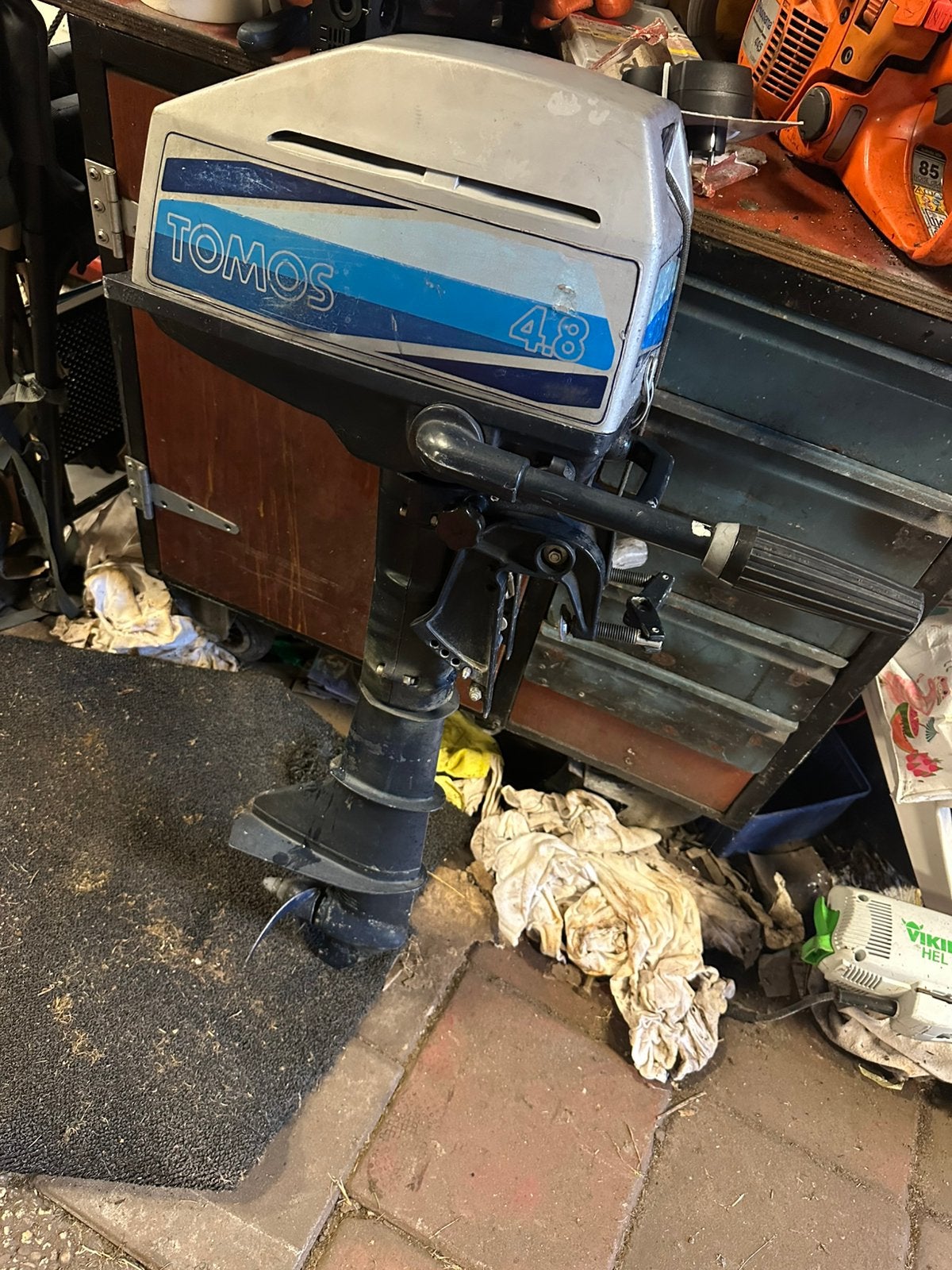Thomos en mercury, Ophalen, Gebruikt, Motor en Techniek, Motorboot